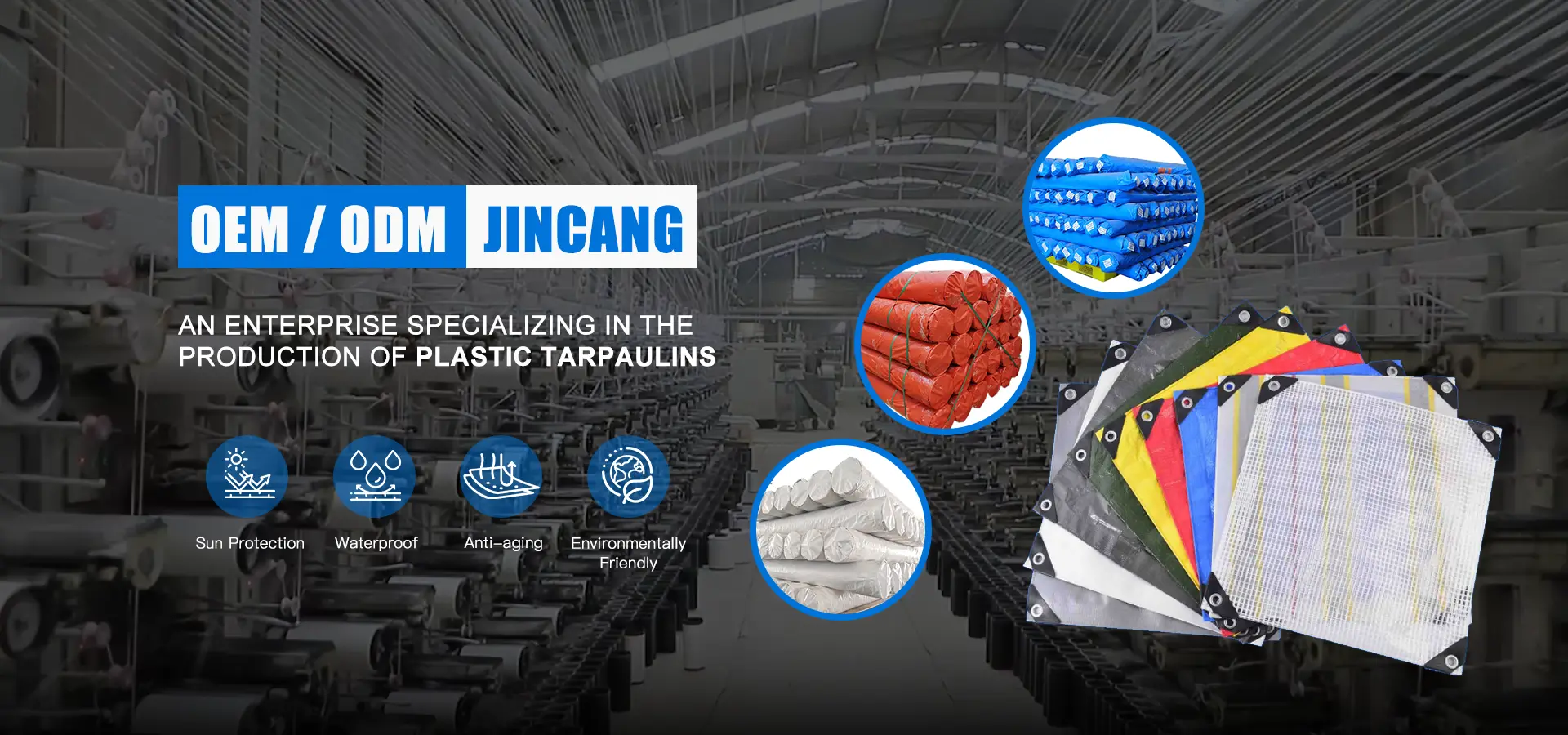 Plastik -Plane -Tarpaulinhersteller