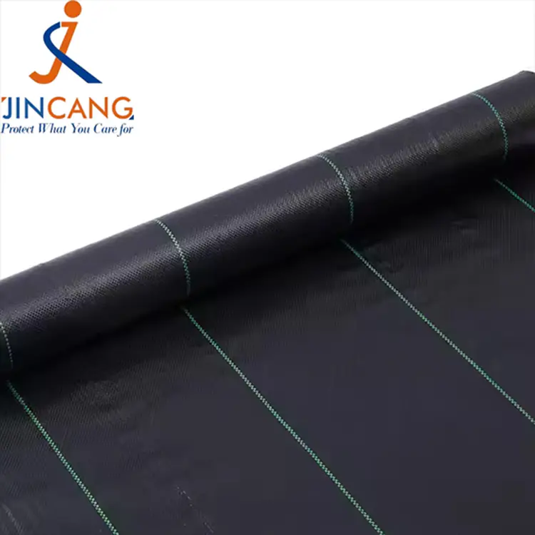 Geotextile Grasbarriere Schwarze Unkraut Barriere Stoffmatte